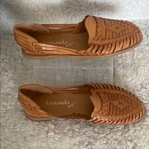 Fernanda Roy’s Women's Tan Loafers Size 25 USA 8 - Picture 6 of 6
